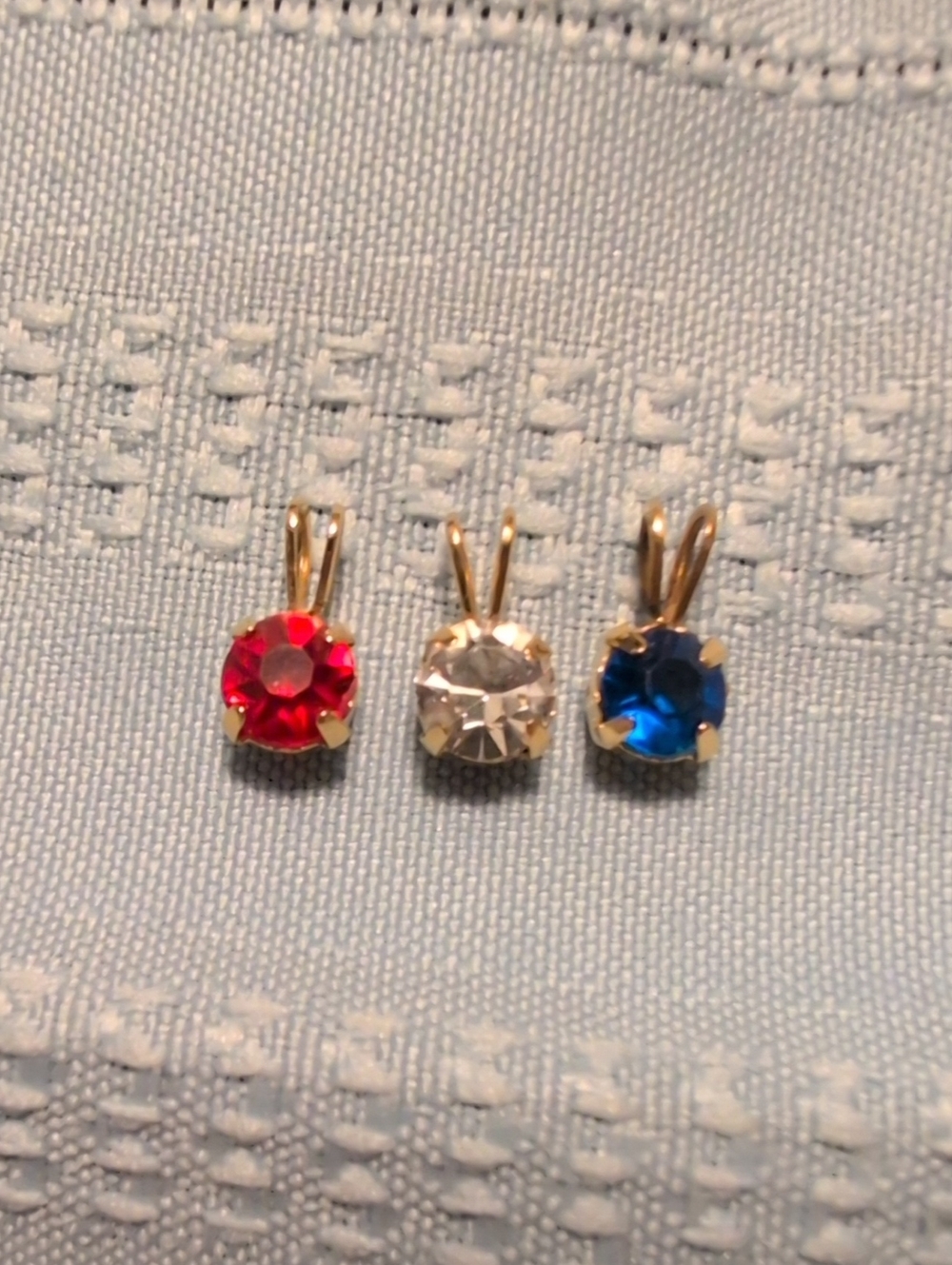 Red, White and Blue Pendants - Women Jewelry